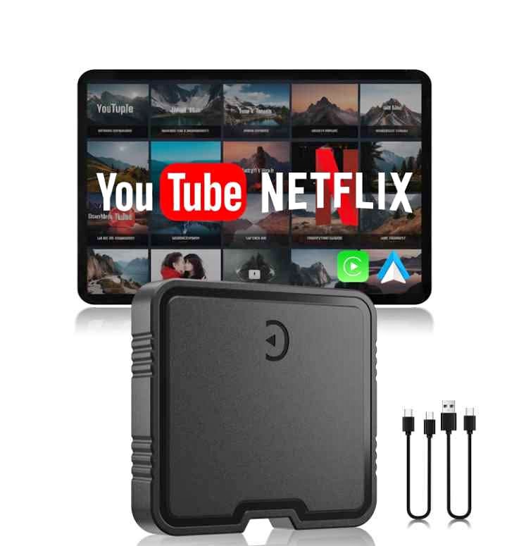 Carplay con Netflix YouTube..