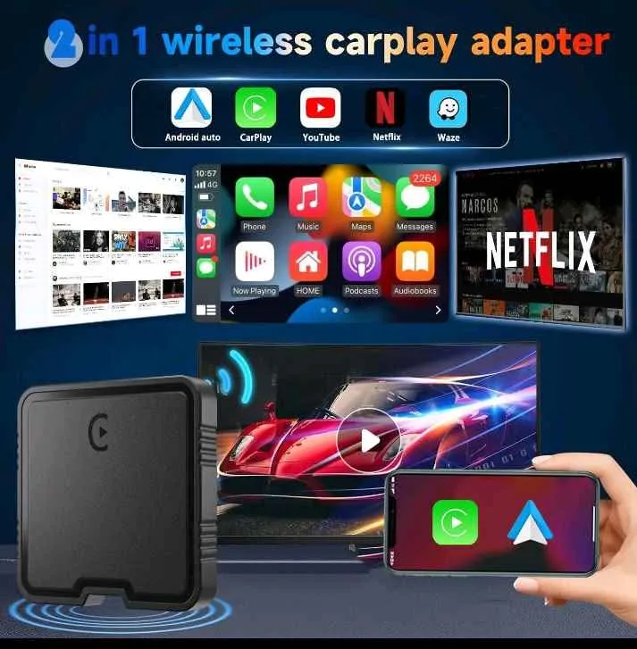 Carplay con Netflix YouTube.. image indicator(2)