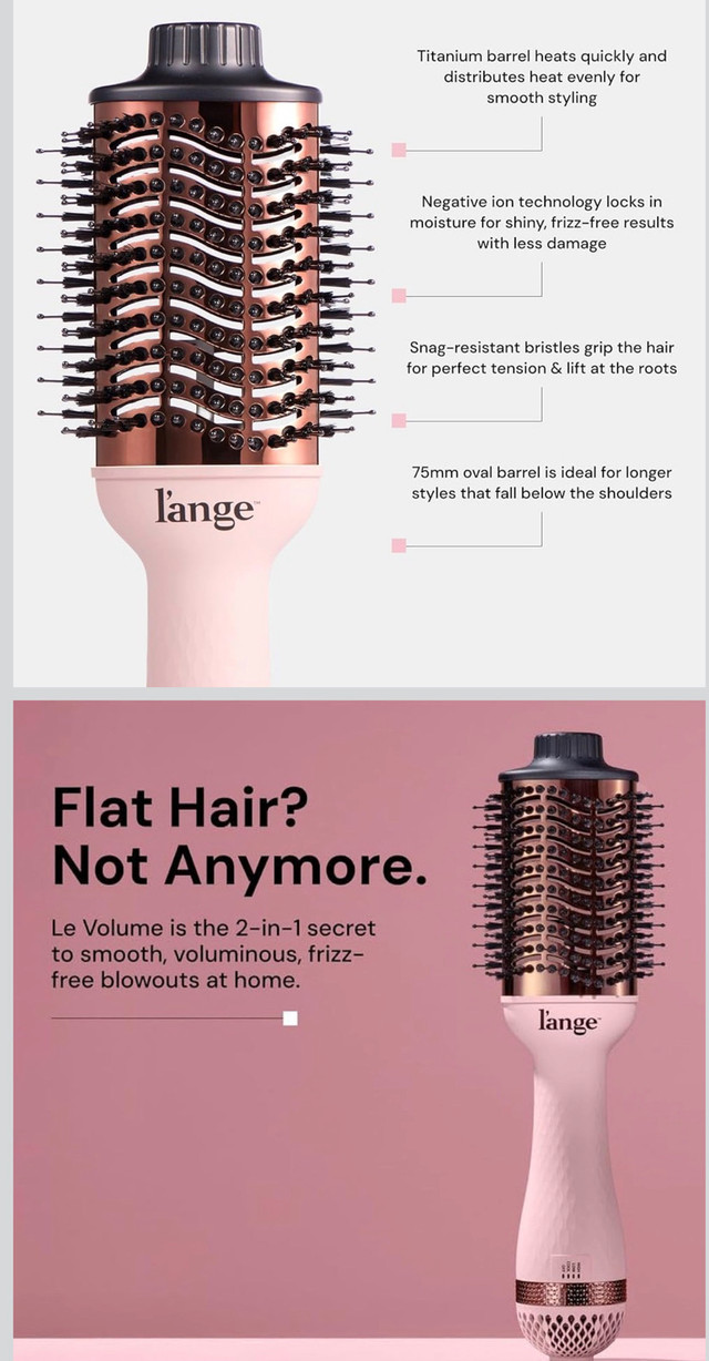 L'ange Le Volume Brush Dryer (Brand New) - photo 2