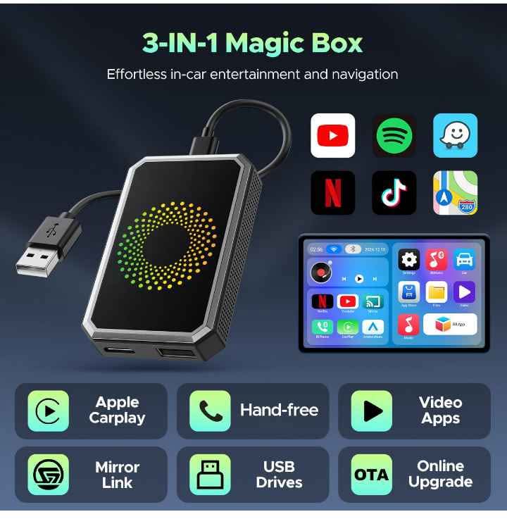 Caja mágica 3 en 1 de video AI para transmisión de Netflix/YouTu - photo 2