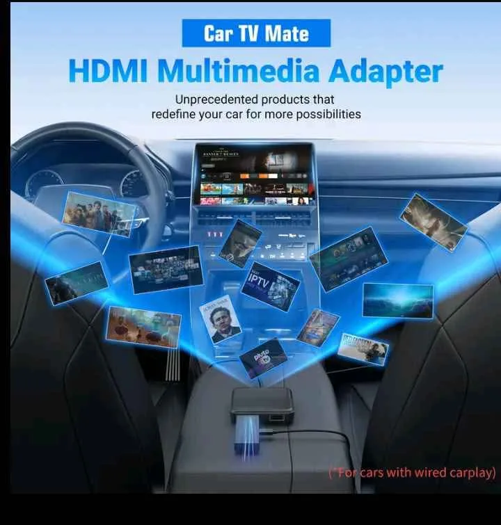 Car TV Mate Pro - Convertidor de Fire TV Stick 2024 con CarPlay image indicator(3)