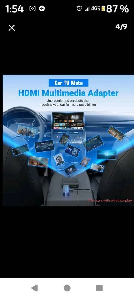 Car TV Mate Pro - Convertidor de Fire TV Stick 2024 con CarPlay image indicator(5)