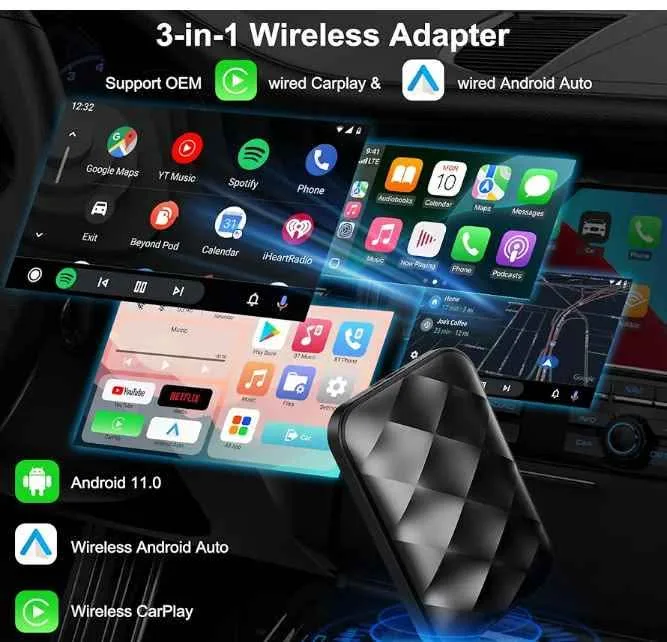 CarPlay Ai Box Basic CarlinKit Wireless CarPlay y Android play s image indicator(2)