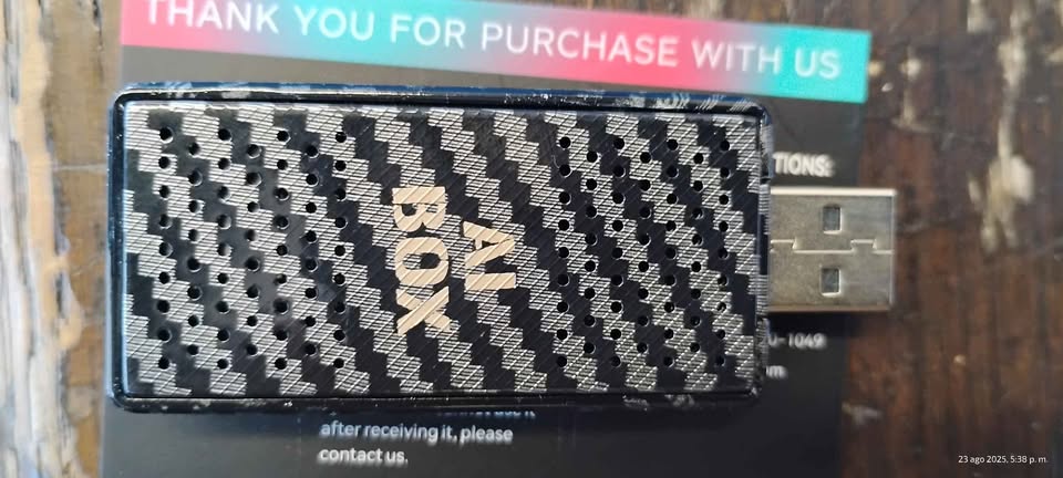 Wireless CarPlay AI box Android Auto Adapter - photo 5