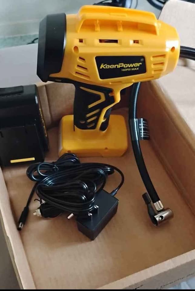Compresor de aire portátil para inflador de neumáticos - photo 3