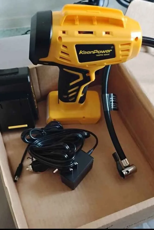 Compresor de aire portátil para inflador de neumáticos image indicator(3)