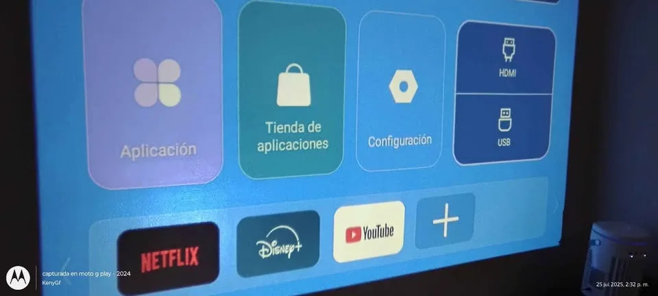 Mini proyector HY300PRO actualizado 2025 image indicator(2)
