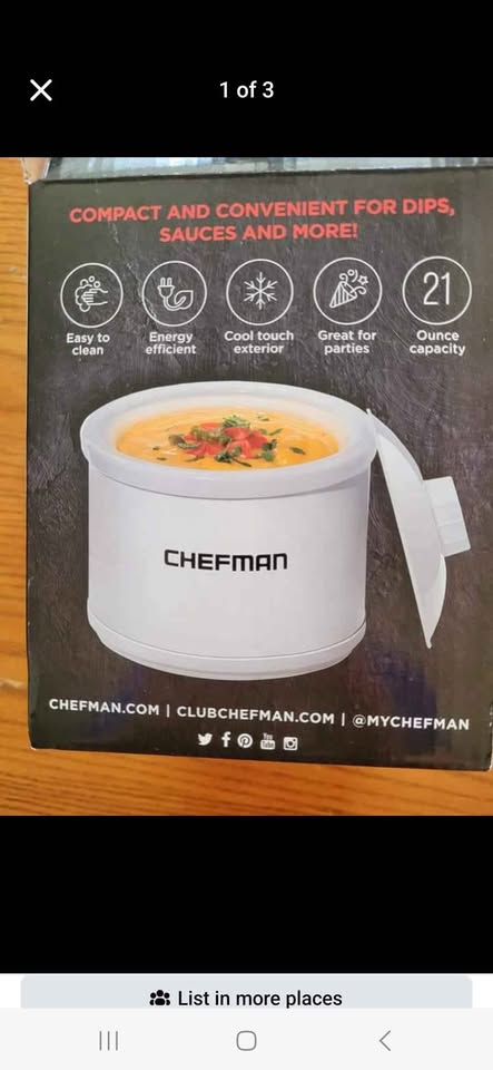 Food warmer mini dipper fondue 🫕, exelent conditions.#yummy #del - photo 2