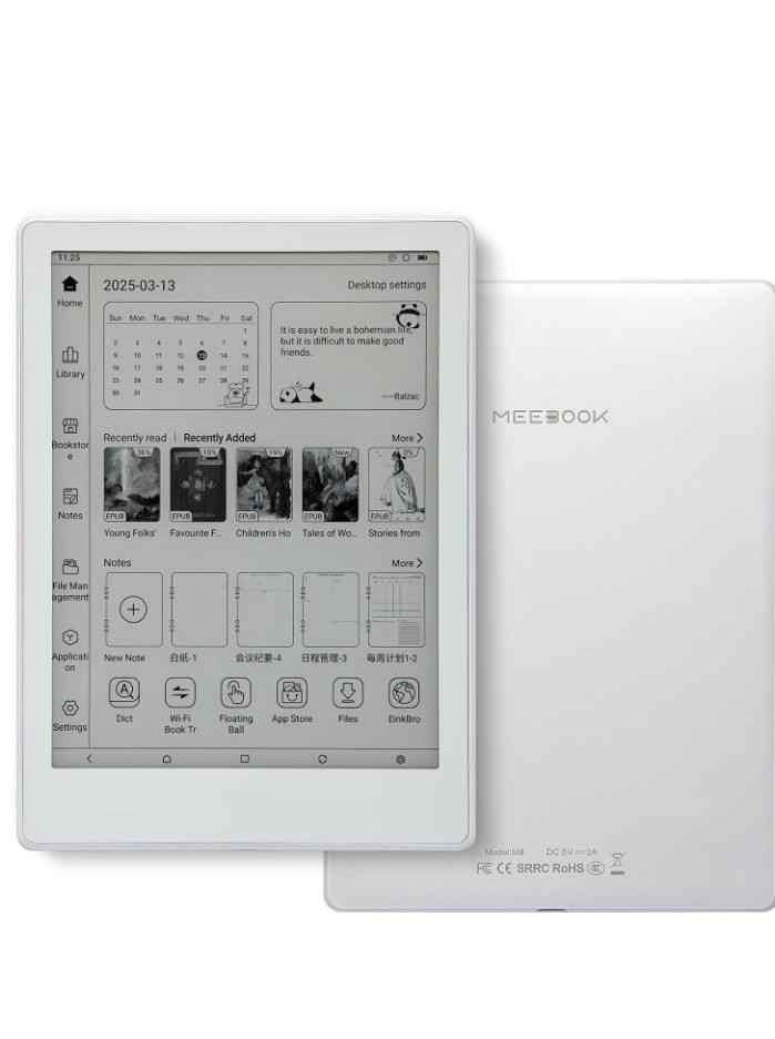 Meebook E-Reader M8 | 7.8' Eink Carta Screen