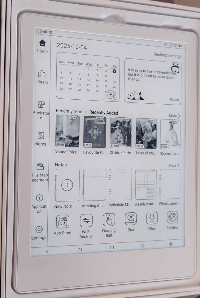 Meebook E-Reader M8 | 7.8' Eink Carta Screen - photo 5