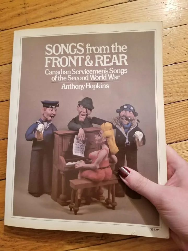 Vintage Muscial Book Songs from the Front & Rear thumbnail