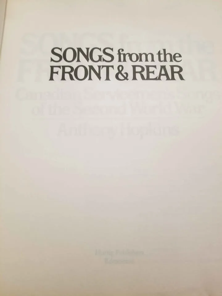 Vintage Muscial Book Songs from the Front & Rear image indicator(2)
