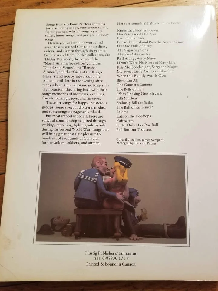 Vintage Muscial Book Songs from the Front & Rear image indicator(7)