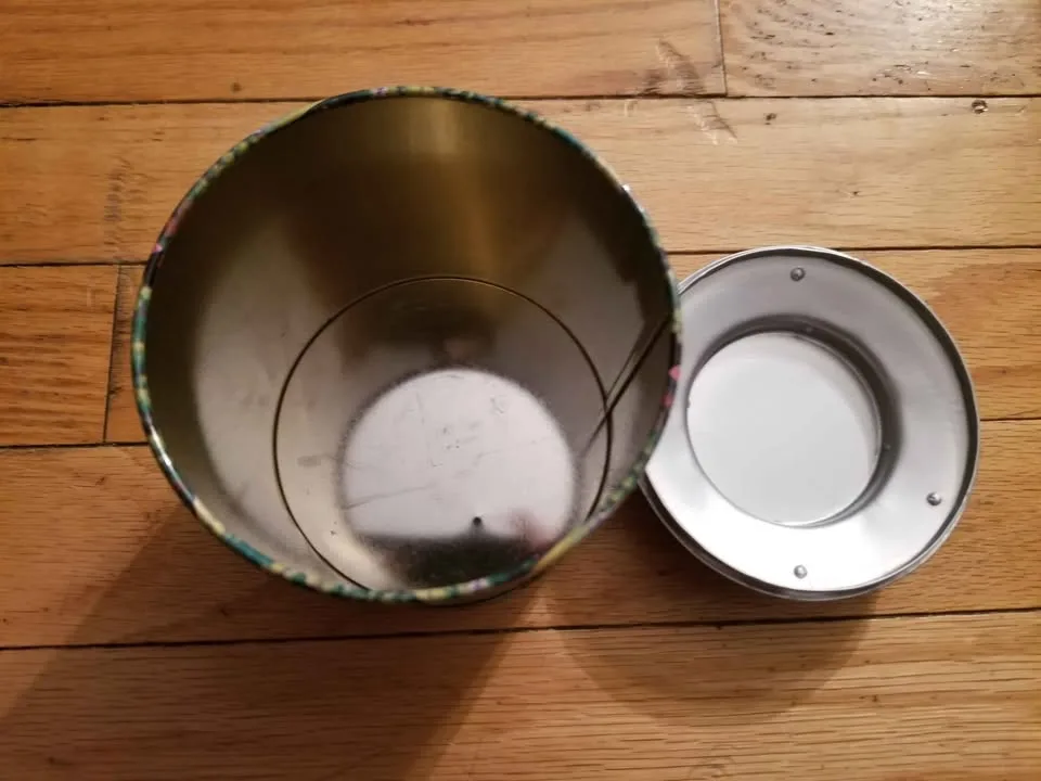 Vintage Milk Can Style Metal Tin image indicator(6)