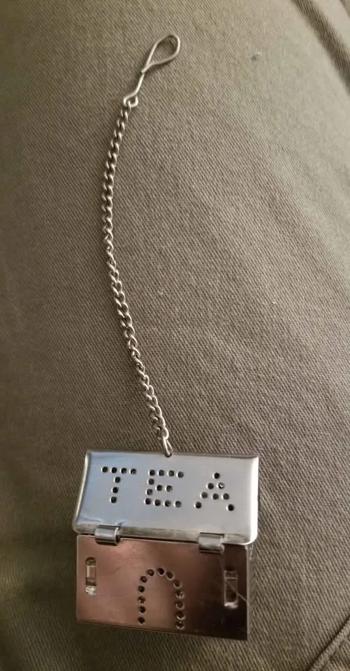 Metal Tea Strainer Infuser image indicator(3)