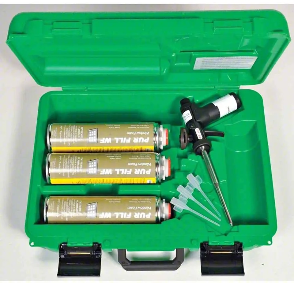 TODOL Insulating Spray Foam Sealant Kit: Yellow, R-6, includes 3 thumbnail