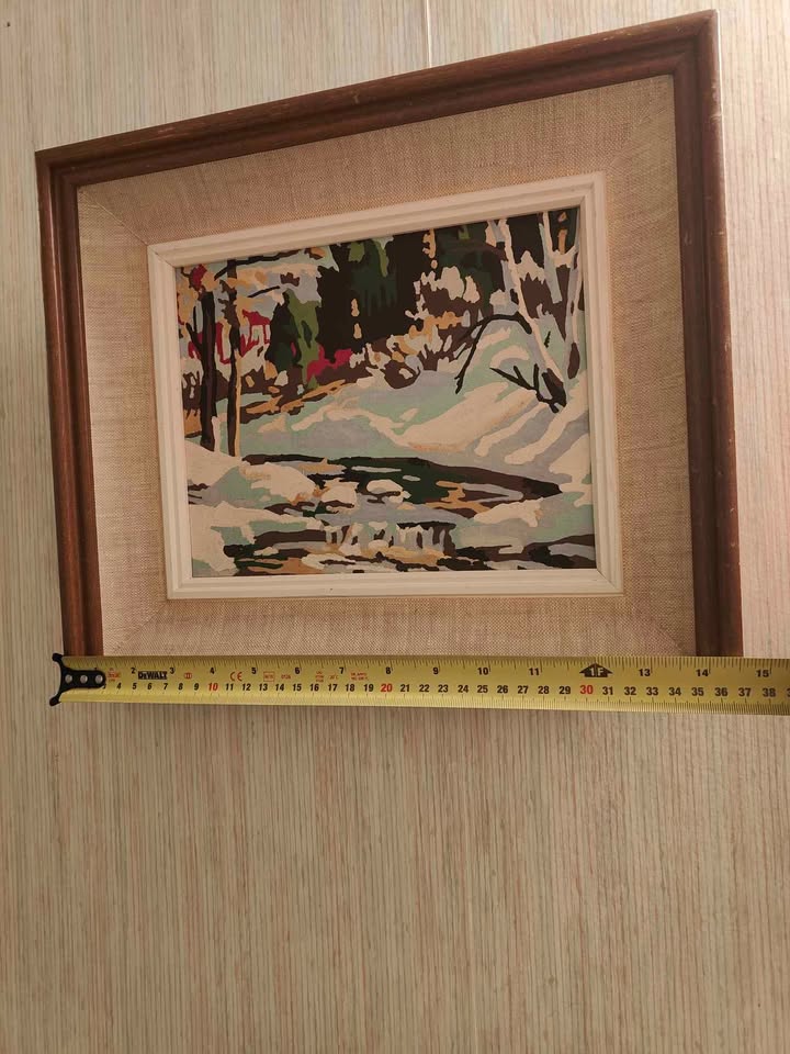 Vintage Painting Art - photo 2