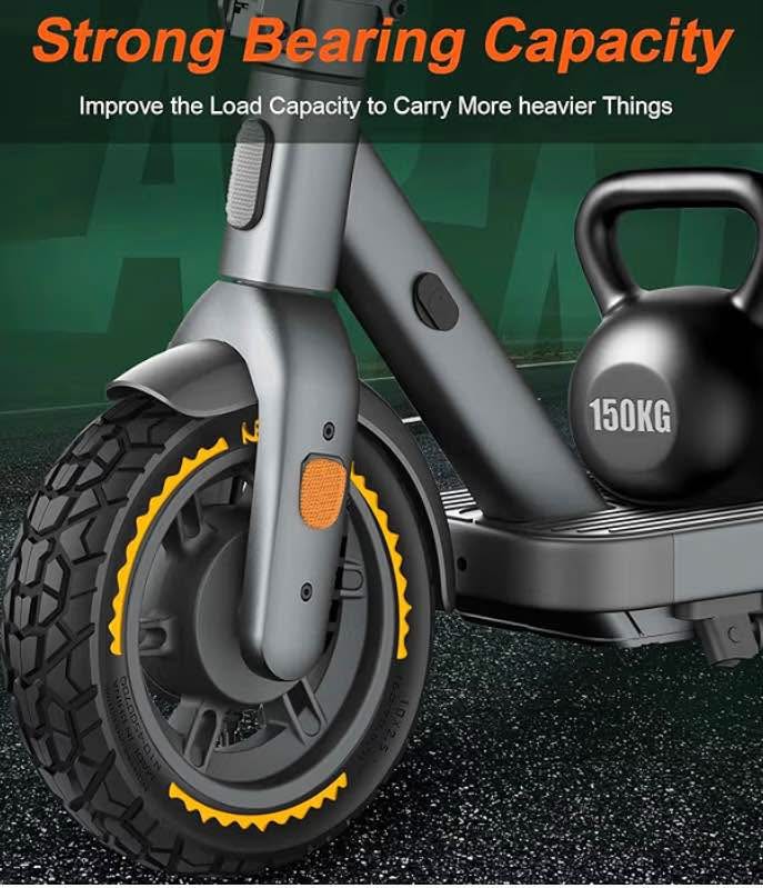 BANGTING 2PCS 60/70-6.5 Scooter Tire Tubeless, 10x2.5 inch Front - photo 3