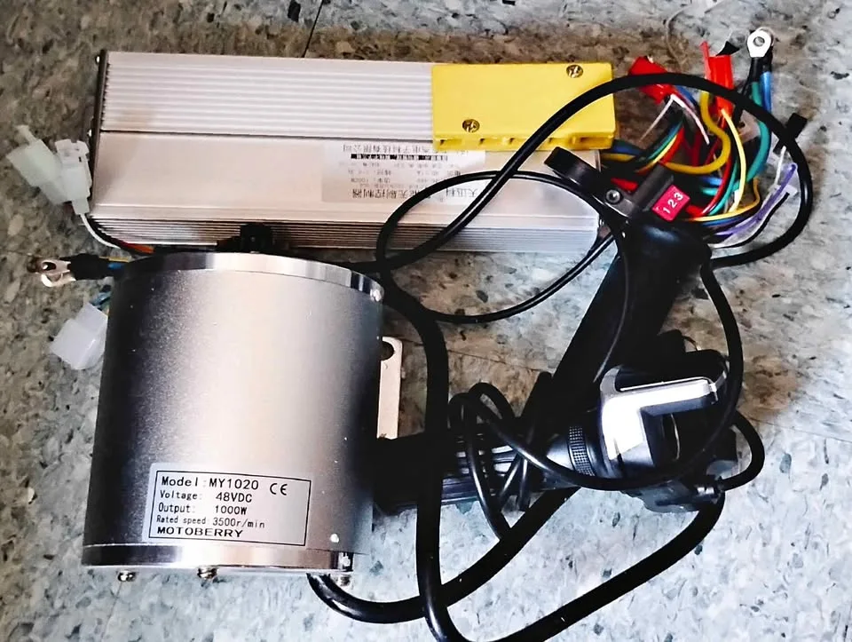 Kit de motor eléctrico de CC sin escobillas de 1000 thumbnail