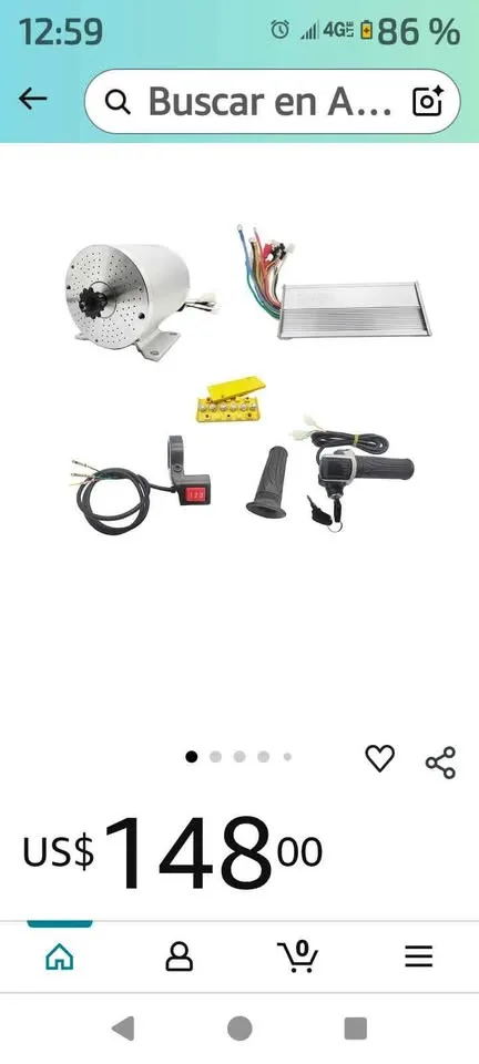 Kit de motor eléctrico de CC sin escobillas de 1000 image indicator(9)