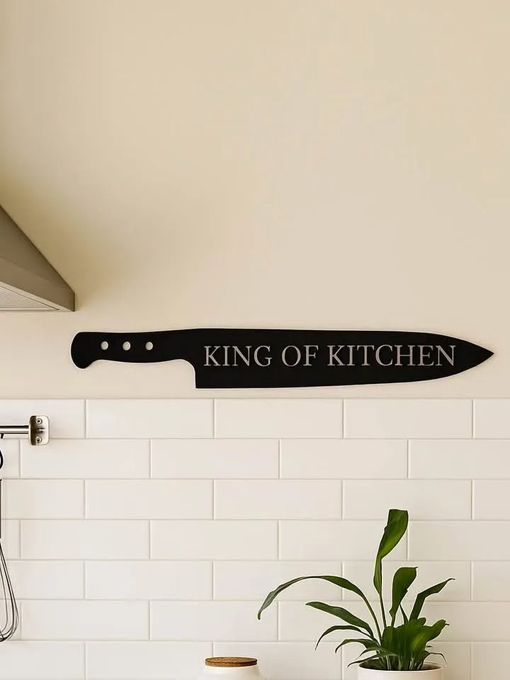 "King of kitchen" sign kitchen decor thumbnail