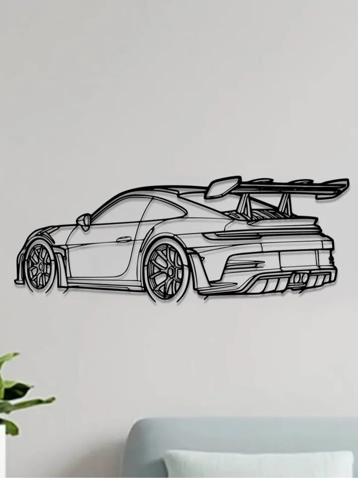 Porche 911 GT3 Wall art image indicator(2)