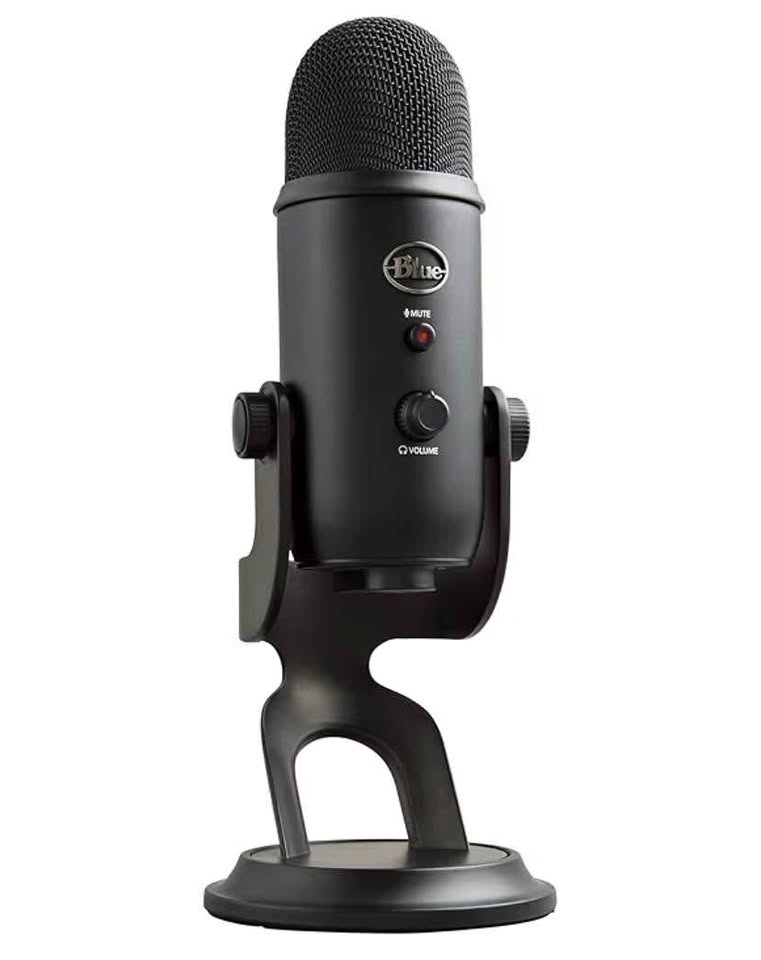 Blue Yeti USB Microphone - Blackout Edition