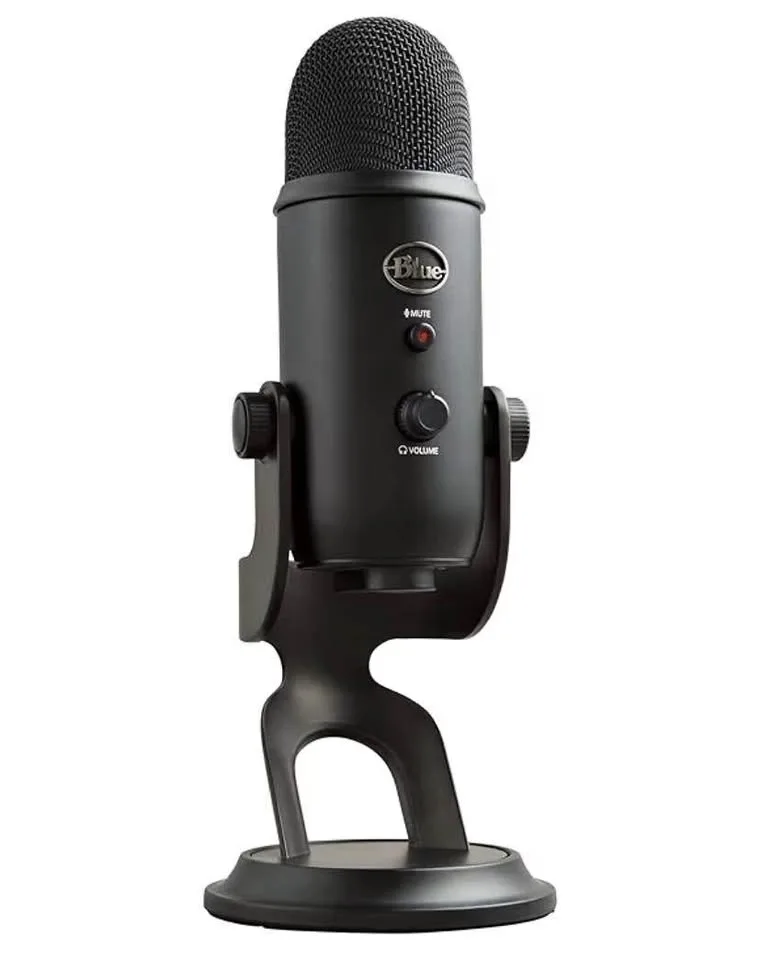 Blue Yeti USB Microphone - Blackout Edition thumbnail