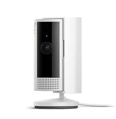 All-new Ring Indoor Cam (2nd Gen), White with 10 ft. USB-A to Mi