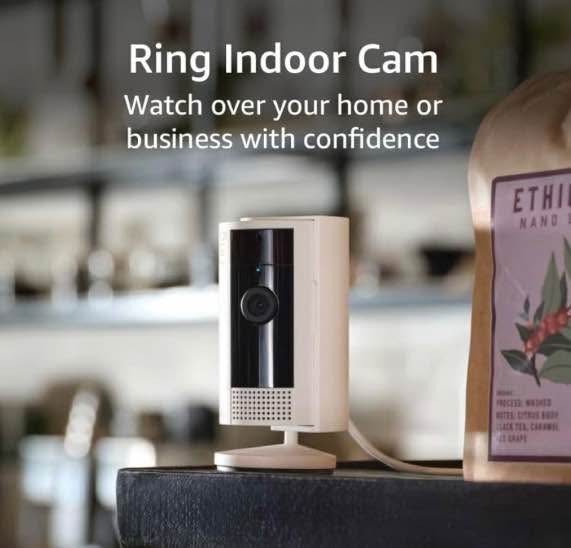All-new Ring Indoor Cam (2nd Gen), White with 10 ft. USB-A to Mi - photo 5