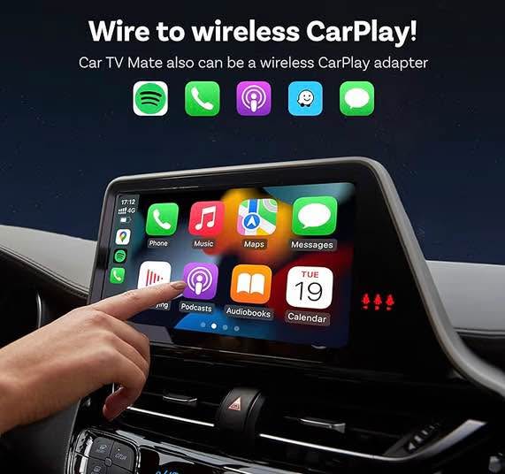 CarPlay )TV Mate Max, 2025 Fire TV Stick Converter Screen Mirror - photo 2
