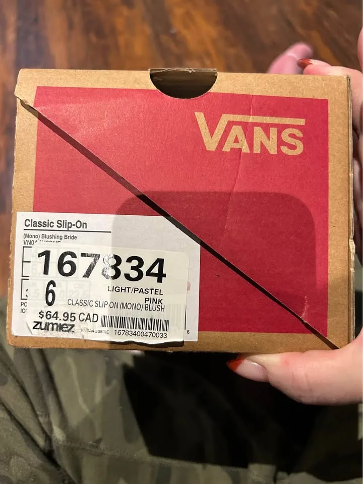 Classic slip-on Vans-Pink image indicator(5)