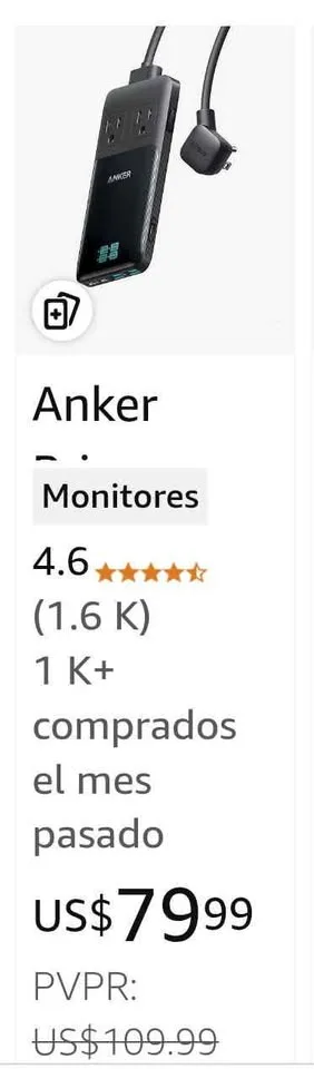 Anker 727 Charging Station (GaNPrime 100W) image indicator(5)