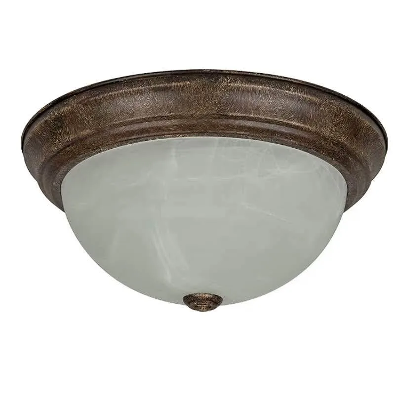 Diodesy- Flush Mount Ceiling Lights Fixture 13 Inch Dome with Fr thumbnail