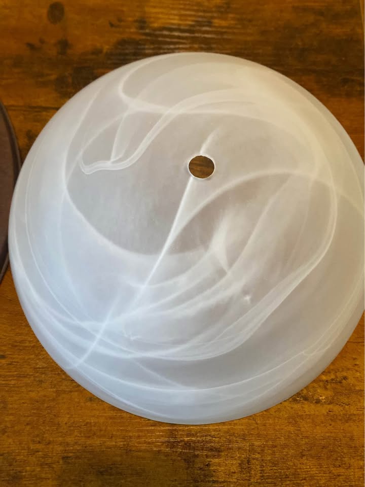 Diodesy- Flush Mount Ceiling Lights Fixture 13 Inch Dome with Fr - photo 5