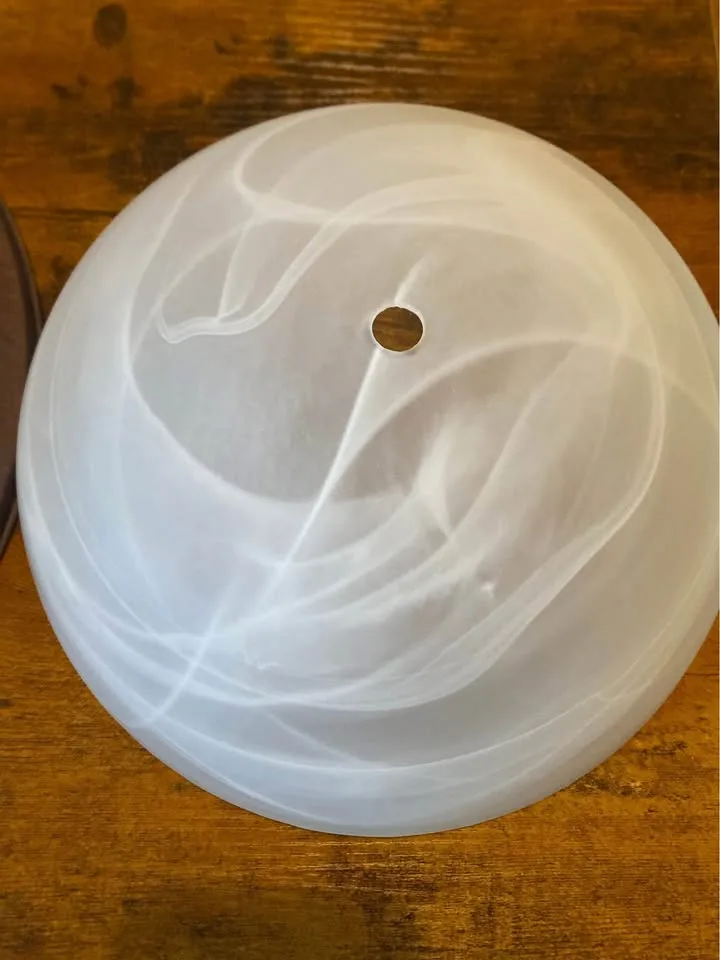 Diodesy- Flush Mount Ceiling Lights Fixture 13 Inch Dome with Fr image indicator(5)