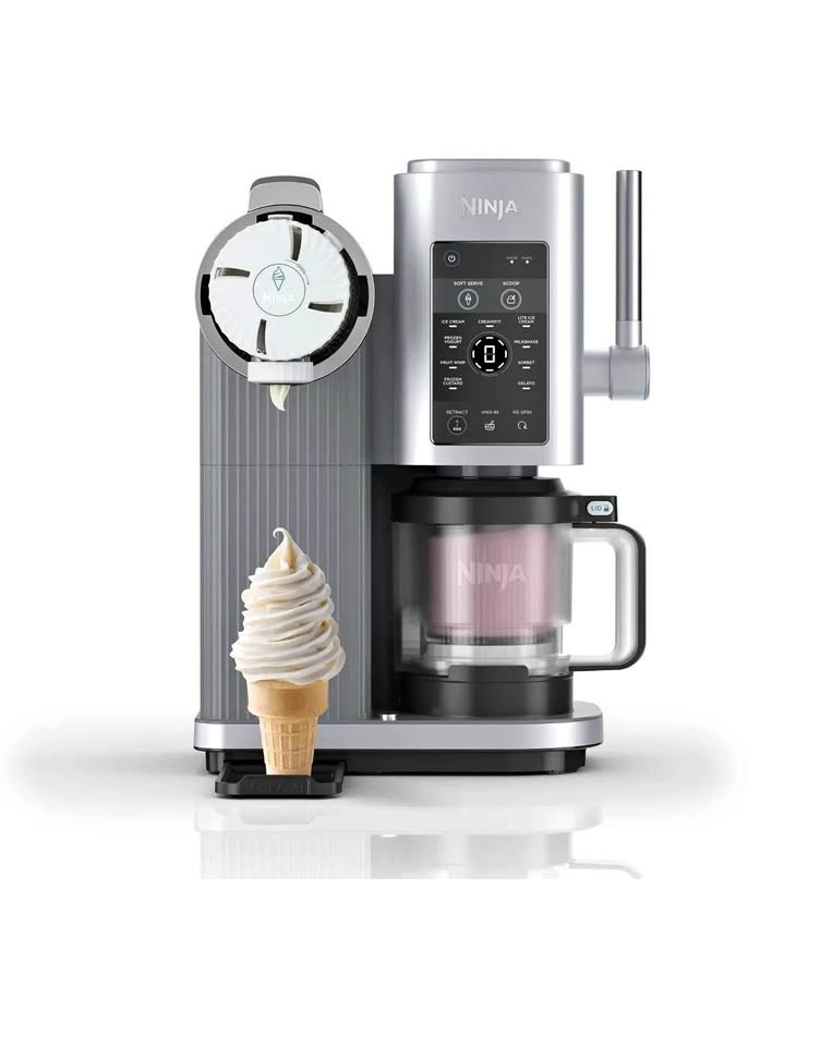 Ninja Swirl Creami Soft Serve Ice Cream Maker