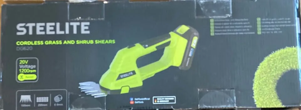 STEELITE Hedge Trimmer Cordless, 21V Electric Mini Grass Trimmer image indicator(9)