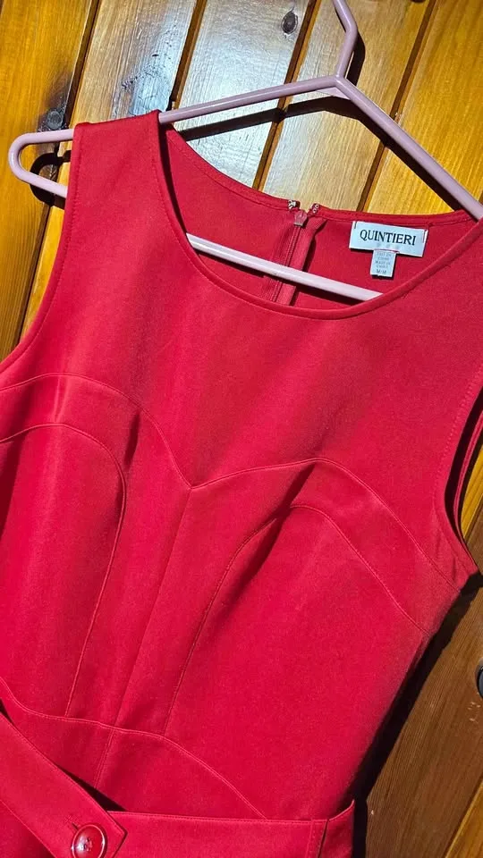 Red QUINTIERI dress size M