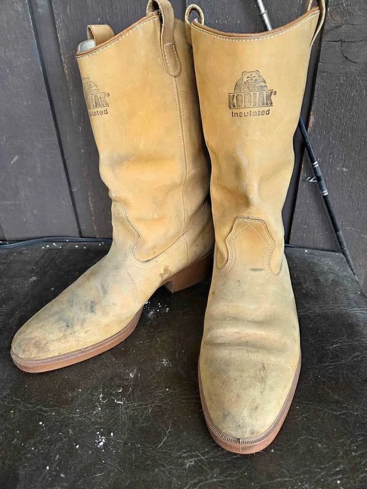 Two pairs insulated Kodiak boots $50 each pair obo