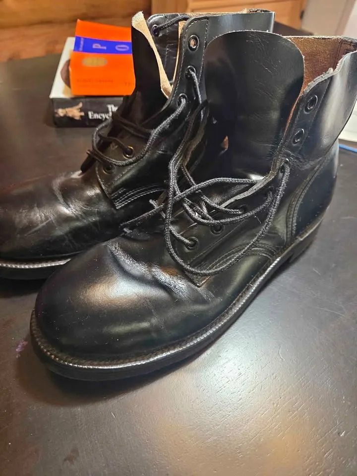 Canadian Armed Forces DEU Parade Leather Boots