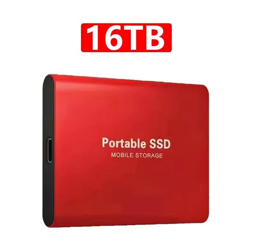 Portable 16TB External Hard Drive - Foetarl Portable SSD 16
