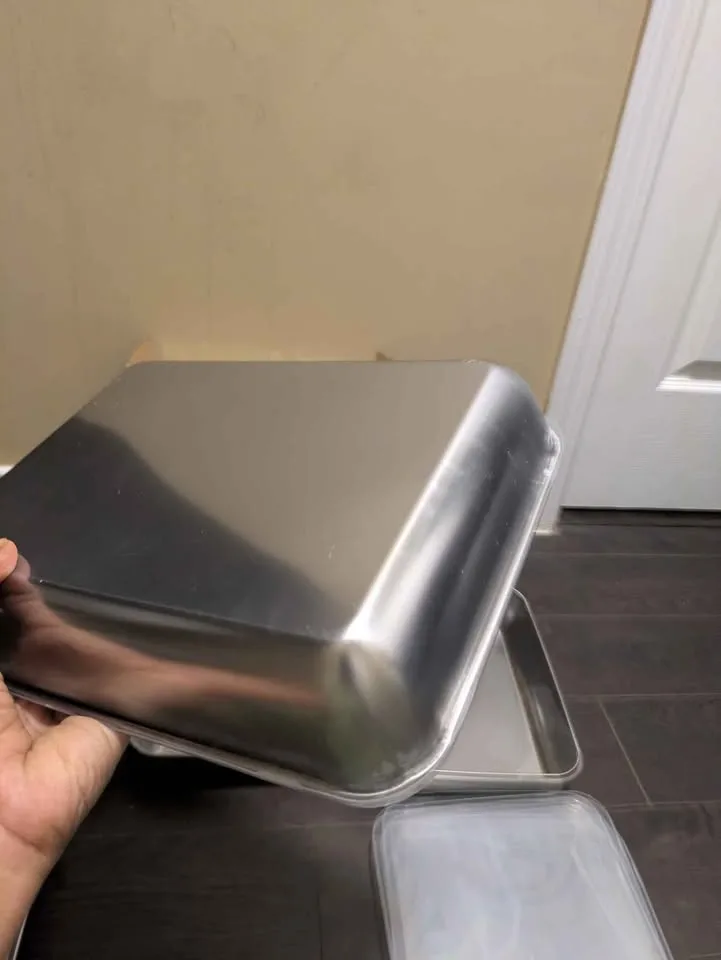 Brand new 5pc stainless steel food storage containers image indicator(5)