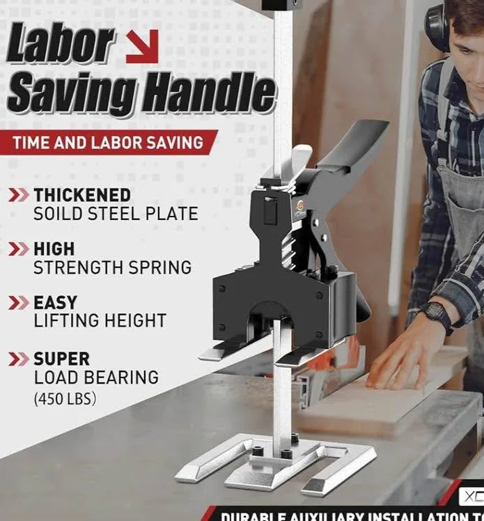 Labor-Saving Handle 2 Pack, Construction Jack, Wall Tile Locator image indicator(9)