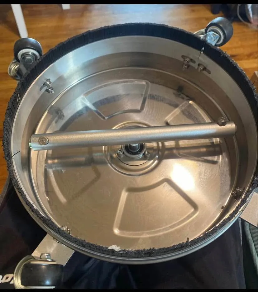 14" Pressure Washer Surface Cleaner with 4 Wheels, Stainless Ste image indicator(5)