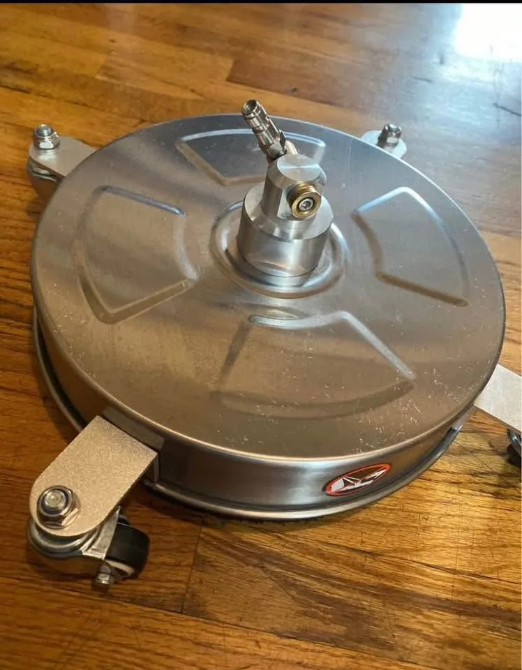 14" Pressure Washer Surface Cleaner with 4 Wheels, Stainless Ste image indicator(6)