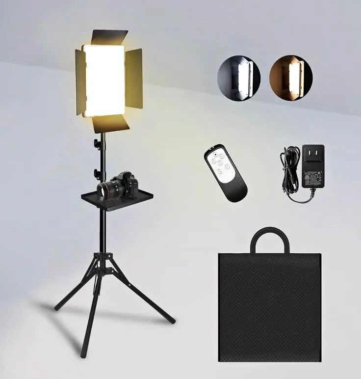 36W Photography Lighting, Arsoer Bi-Color 2700K-6500K Studio Lig thumbnail