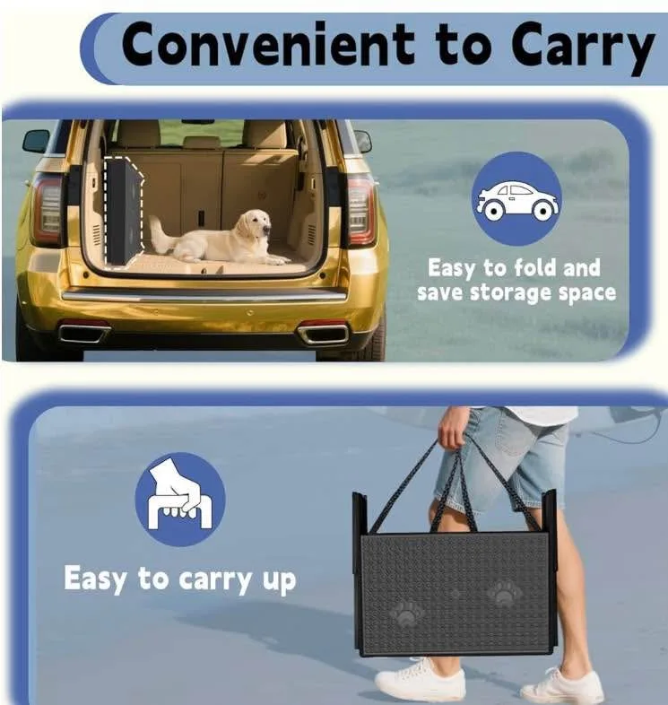 Dog Stairs for Car,Dog Steps for Car with Upgraded Load-Bearing image indicator(5)