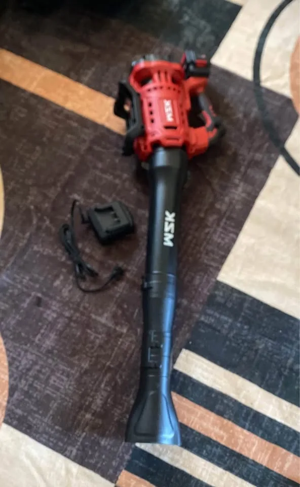 MZK 20V Brushless Leaf Blower, 600CFM Electric Cordless Leaf Blo image indicator(2)