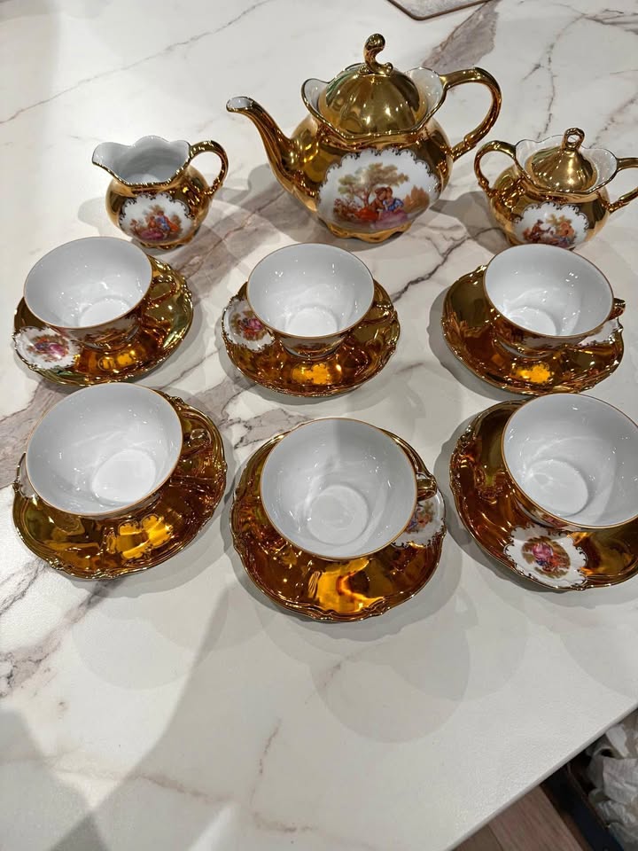 Bareuther Waldsassen Bavaria tea set. Vintage